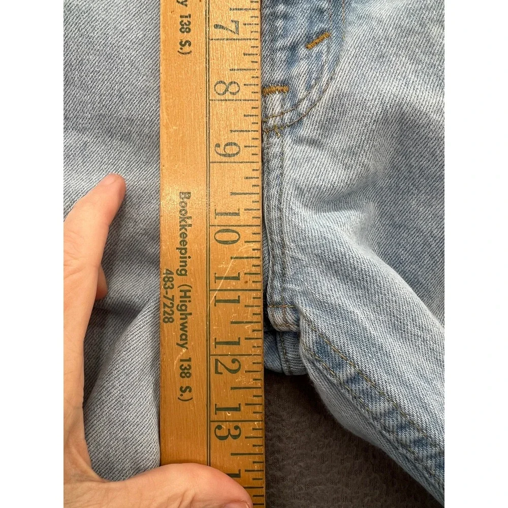 Abercrombie & Fitch Jeans Womens 30 10S The 90s Straight Ultra High Rise - Picture 6 of 12